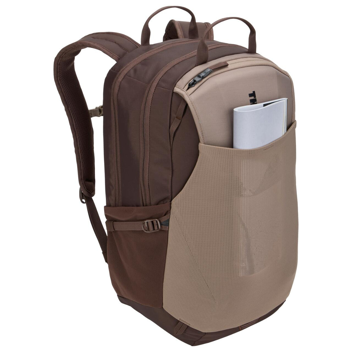 Rucsac urban cu compartiment laptop, Thule, EnRoute, 26L, Tinted Taupe/Nuanced Brown
