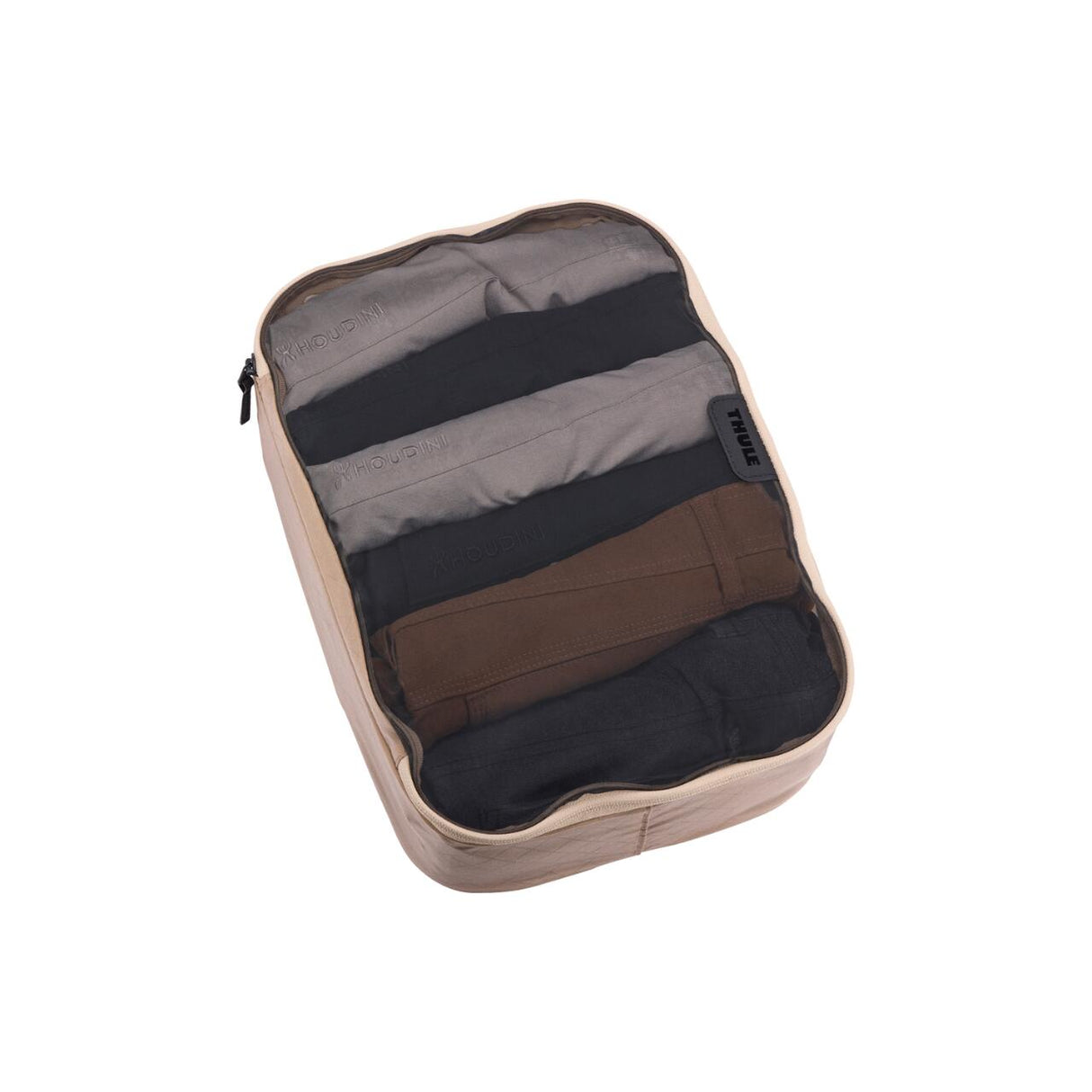 Saculet de depozitare Thule Packing Cube mediu, bej