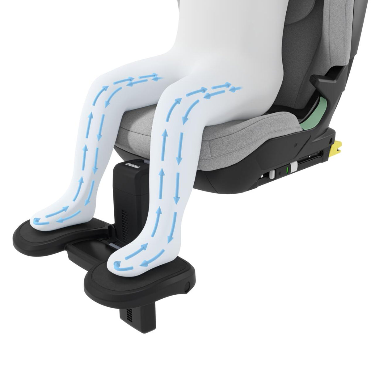 Accesoriu Thule Palm footrest - Suport picioare copii pentru scaun auto Thule Palm