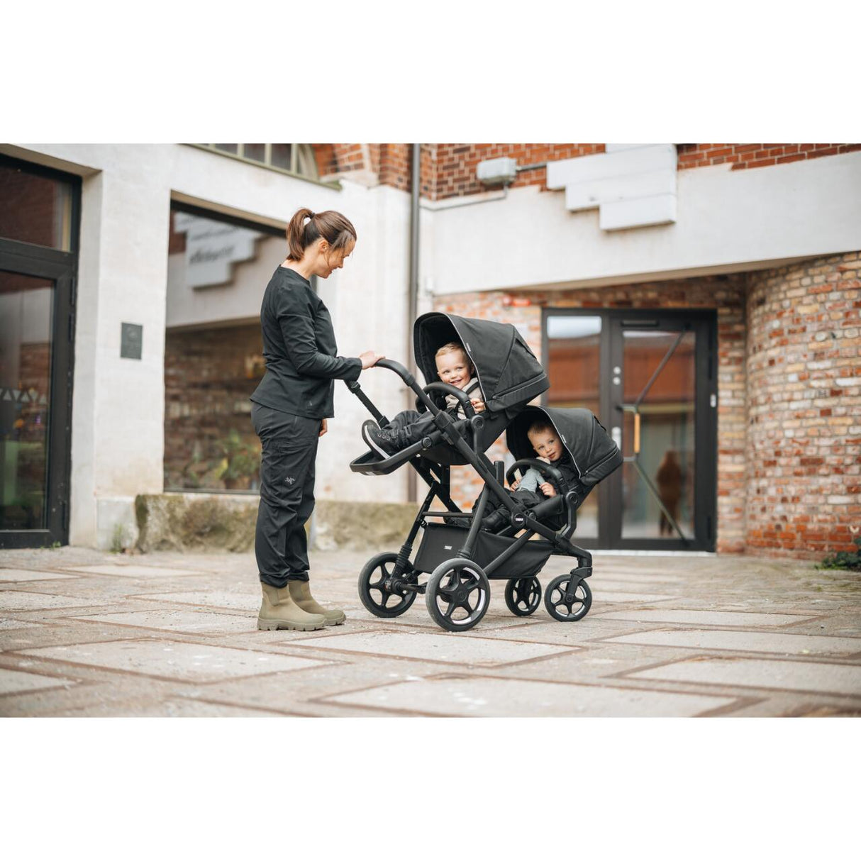 Thule Sibling Seat - Scaun al doilea copil pentru Carucior Thule Sleek 2 Black