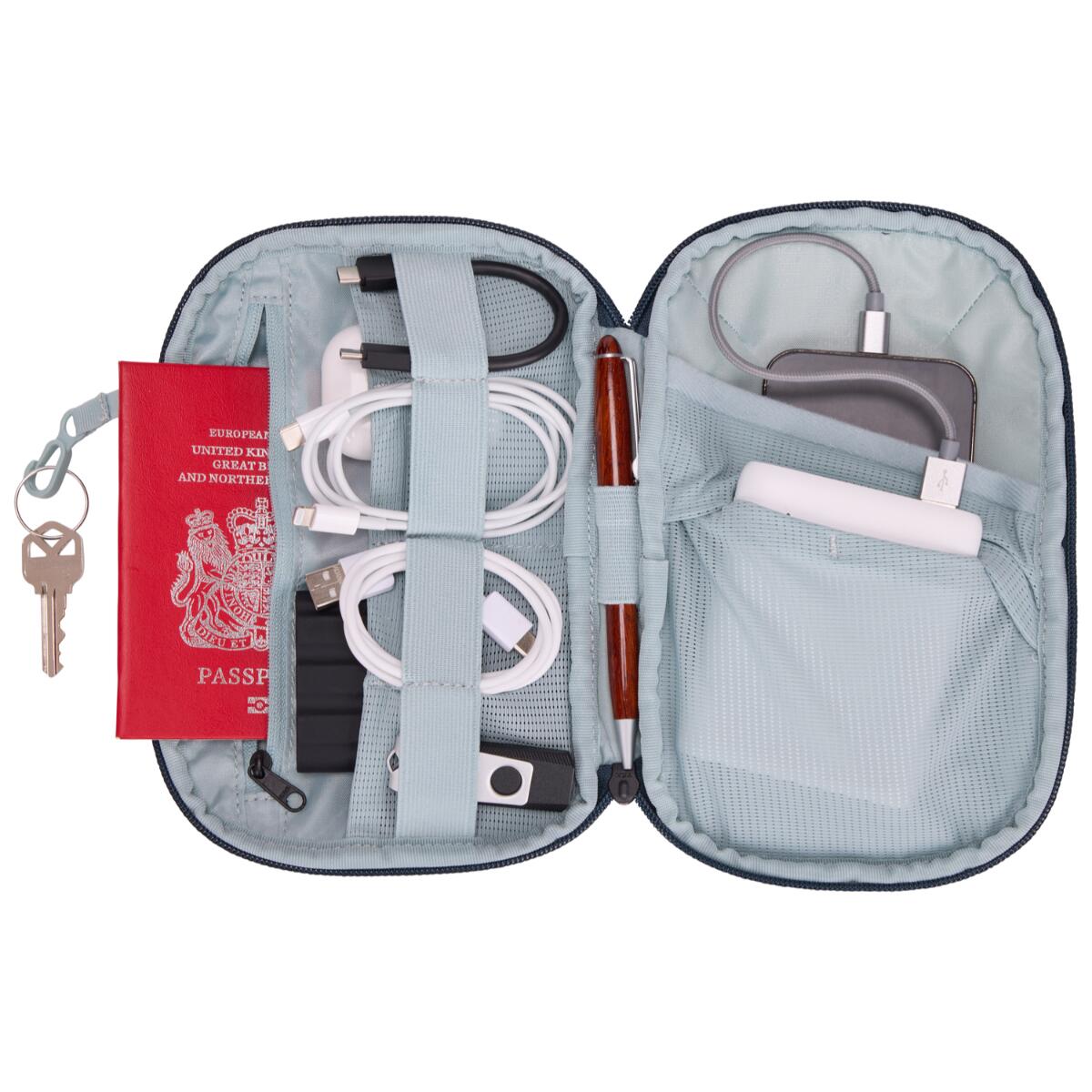 Geanta pentru articole electronice Thule Subterra 2 Powershuttle, Medium, Gri inchis
