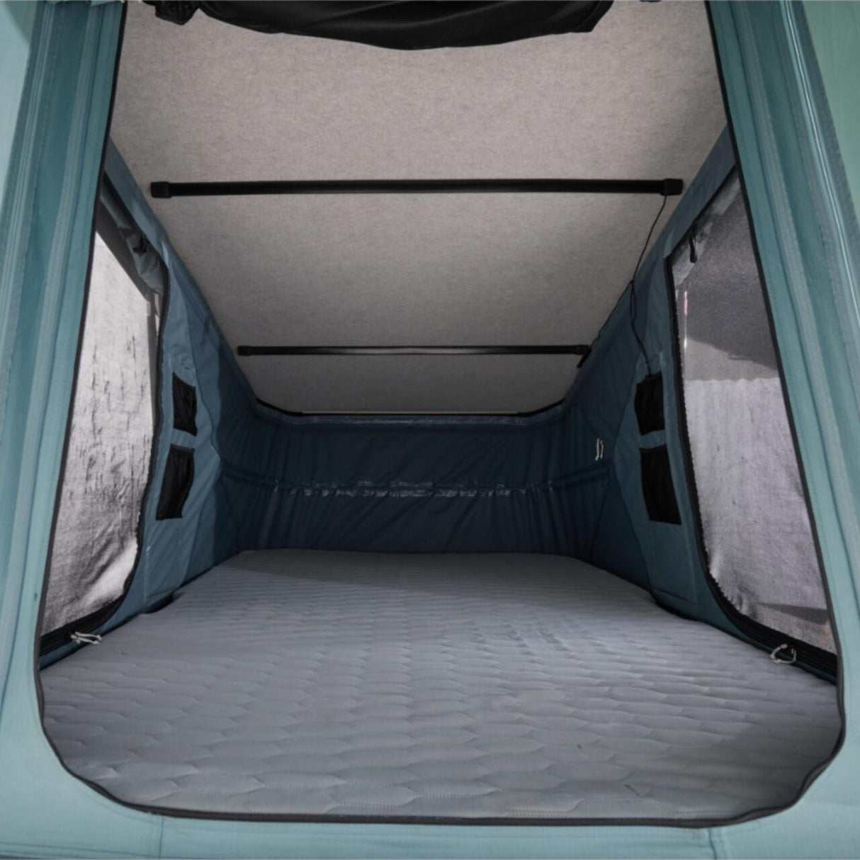 Cort auto cu prindere pe plafon, Thule, Widesky, pentru 2 persoane, Dark Slate