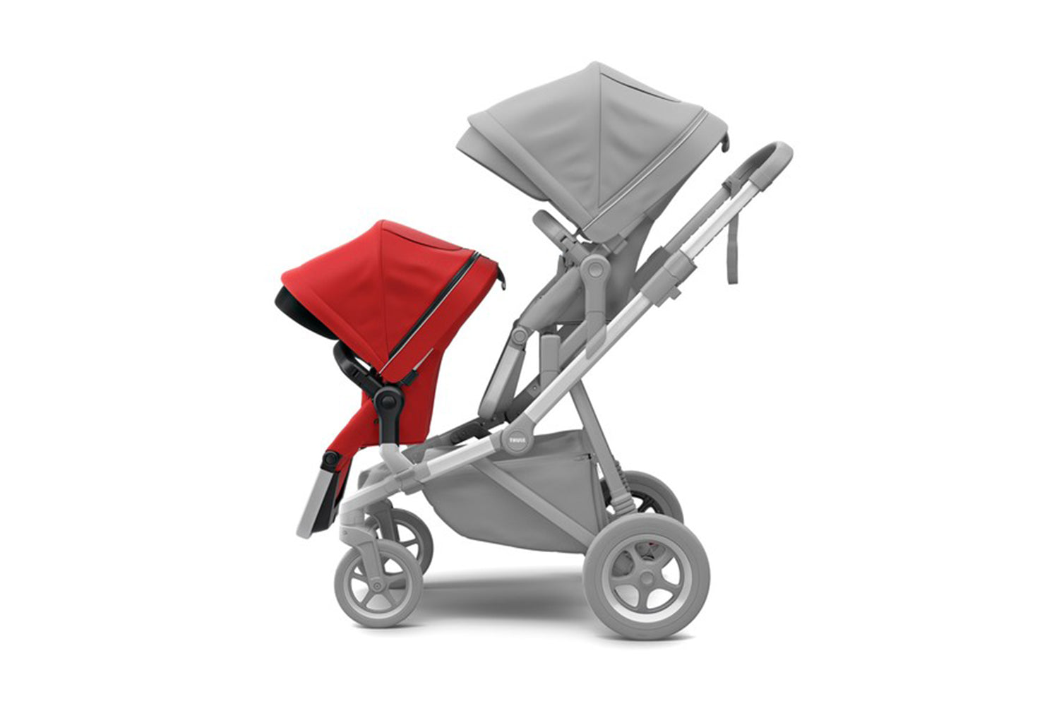 Accesoriu Thule Sleek Sibling Seat - Scaun suplimentar pentru Thule Sleek Energy Red