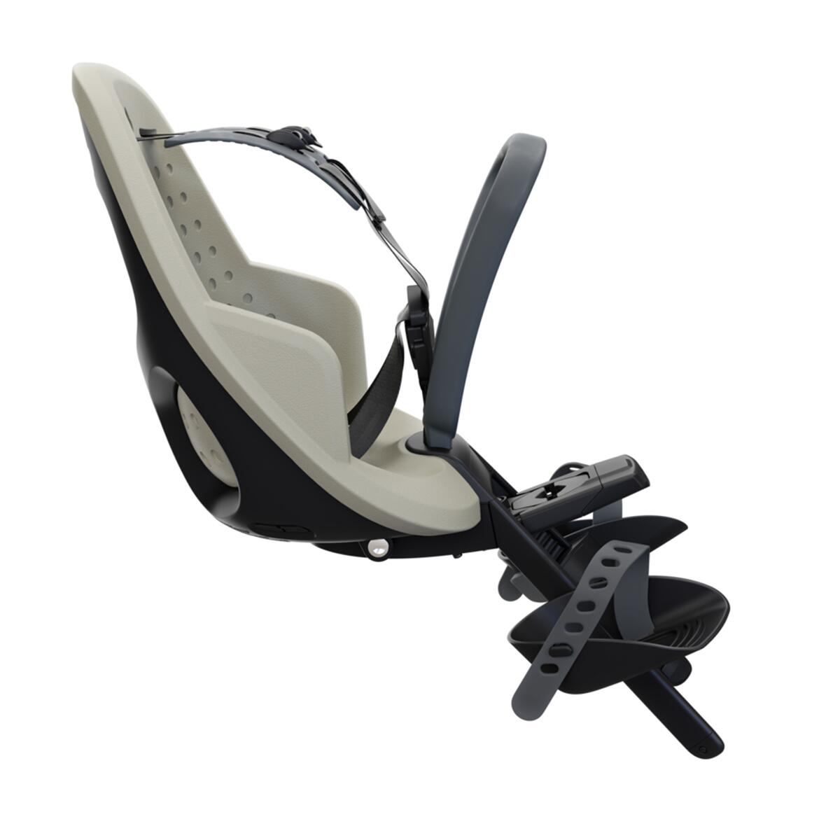 Scaun pentru copii, cu montare pe bicicleta in fata - Thule Yepp 2 Mini Front mounted, Soft Sand