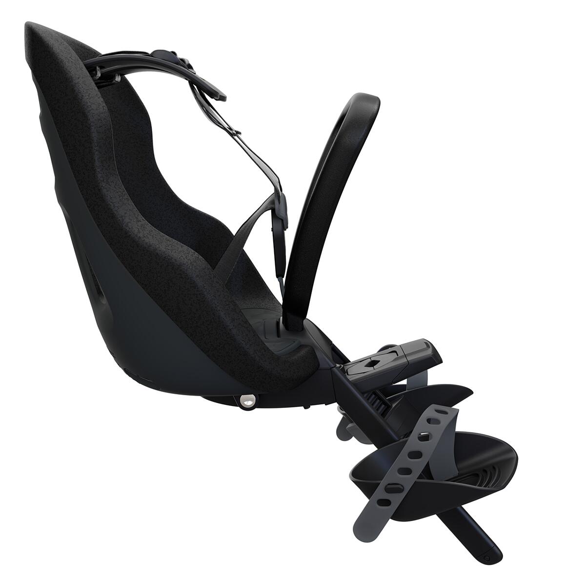 Scaun pentru copii, cu montare pe bicicleta in fata - Thule Yepp Nexxt 2 Mini Front mounted, Midnight Black