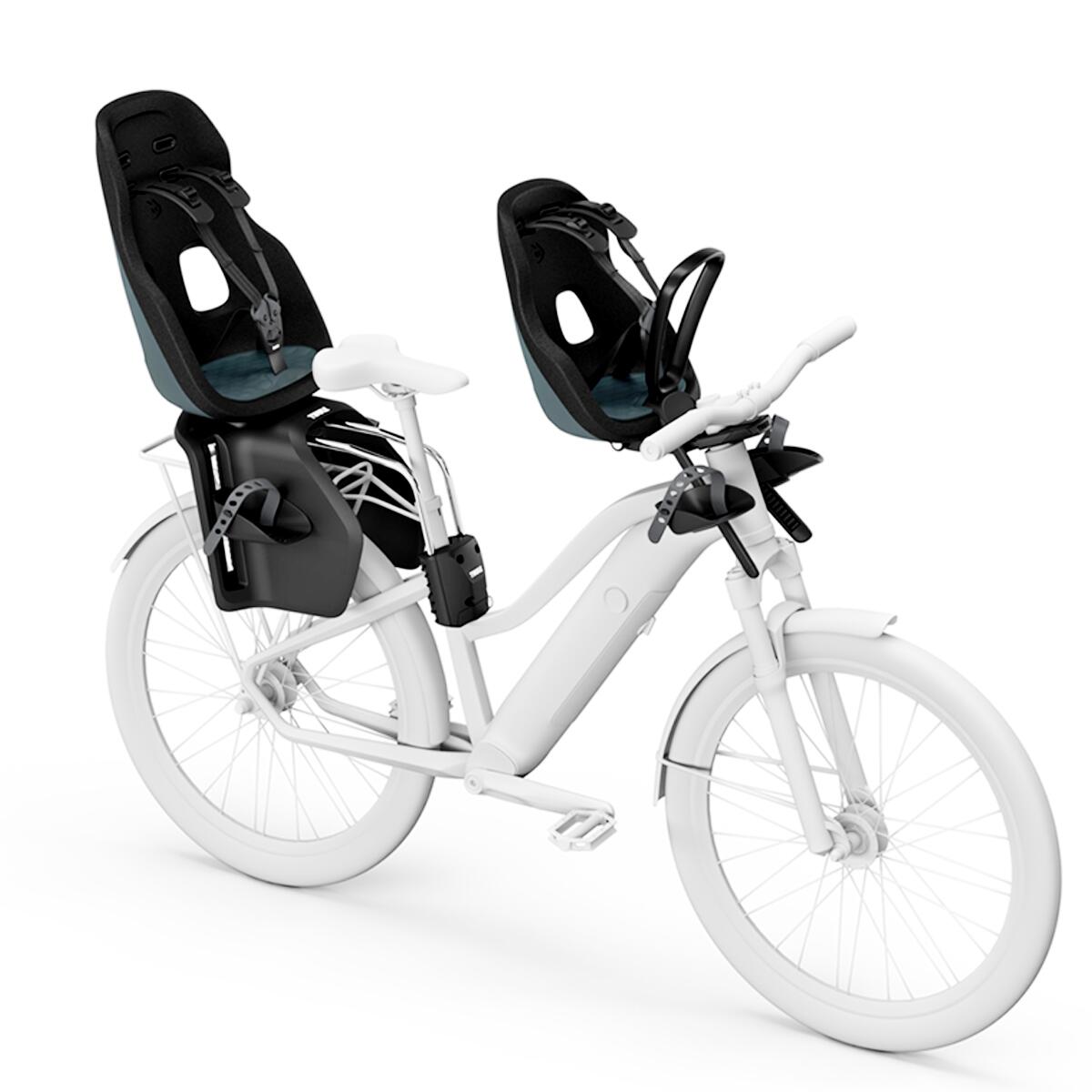 Scaun pentru copii, cu montare pe bicicleta in spate - Thule Yepp Nexxt 2 Maxi Frame mounted, Dark Slate