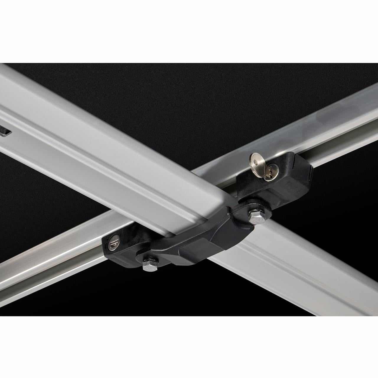 Cort auto cu prindere pe plafon, Thule, Basin, 2 persoane, Hard-Shell, Negru