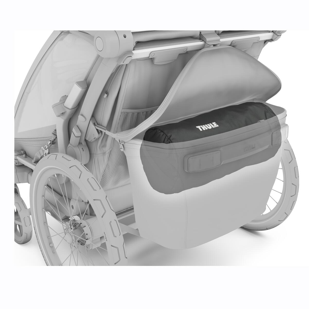 Accesoriu Thule Sun and Wind Tarp - protectie pentru soare și vânt compatibila cu Thule Chariot si Urban Glide, Beige