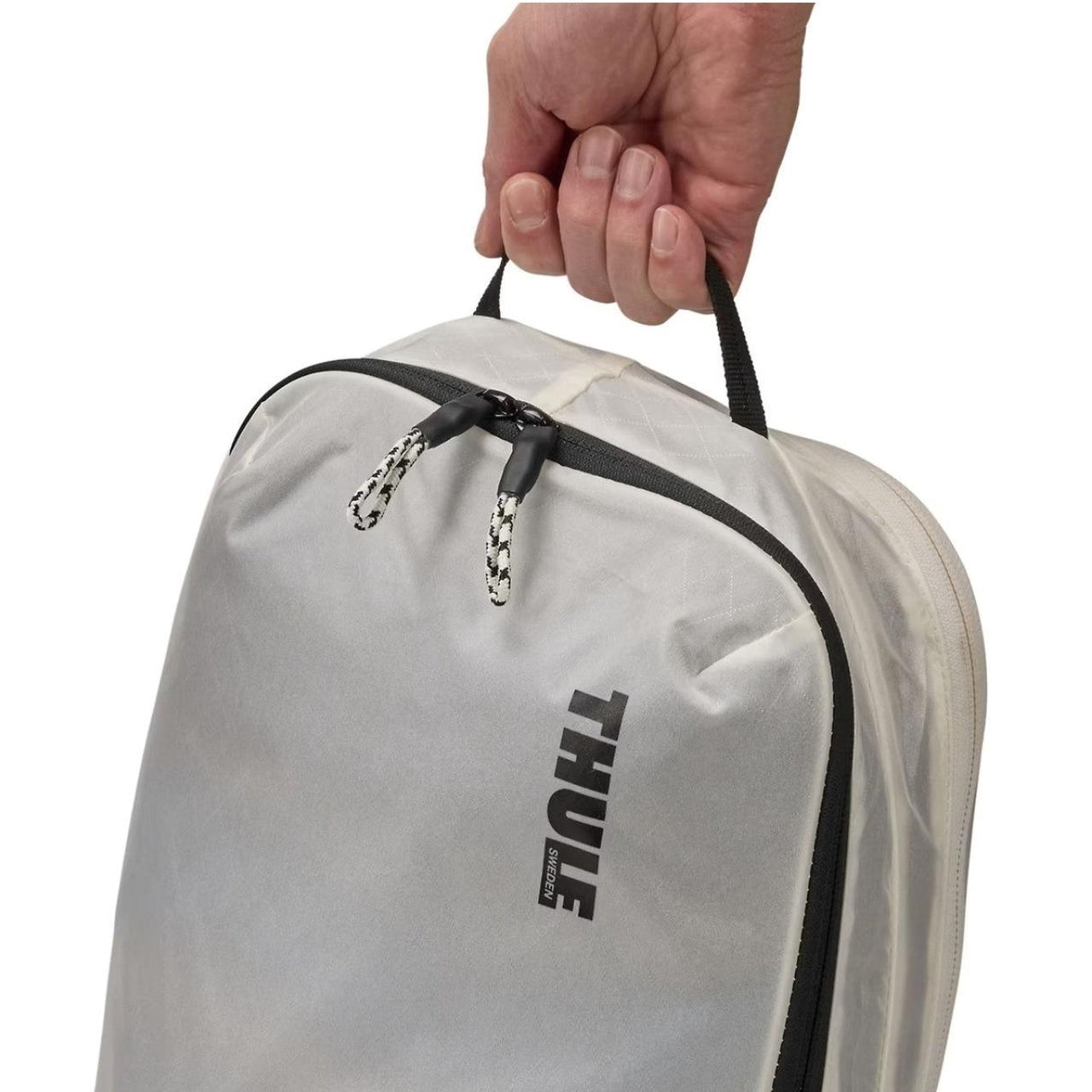 Saculet de depozitare cu 2 compartimente, Thule, mediu, alb
