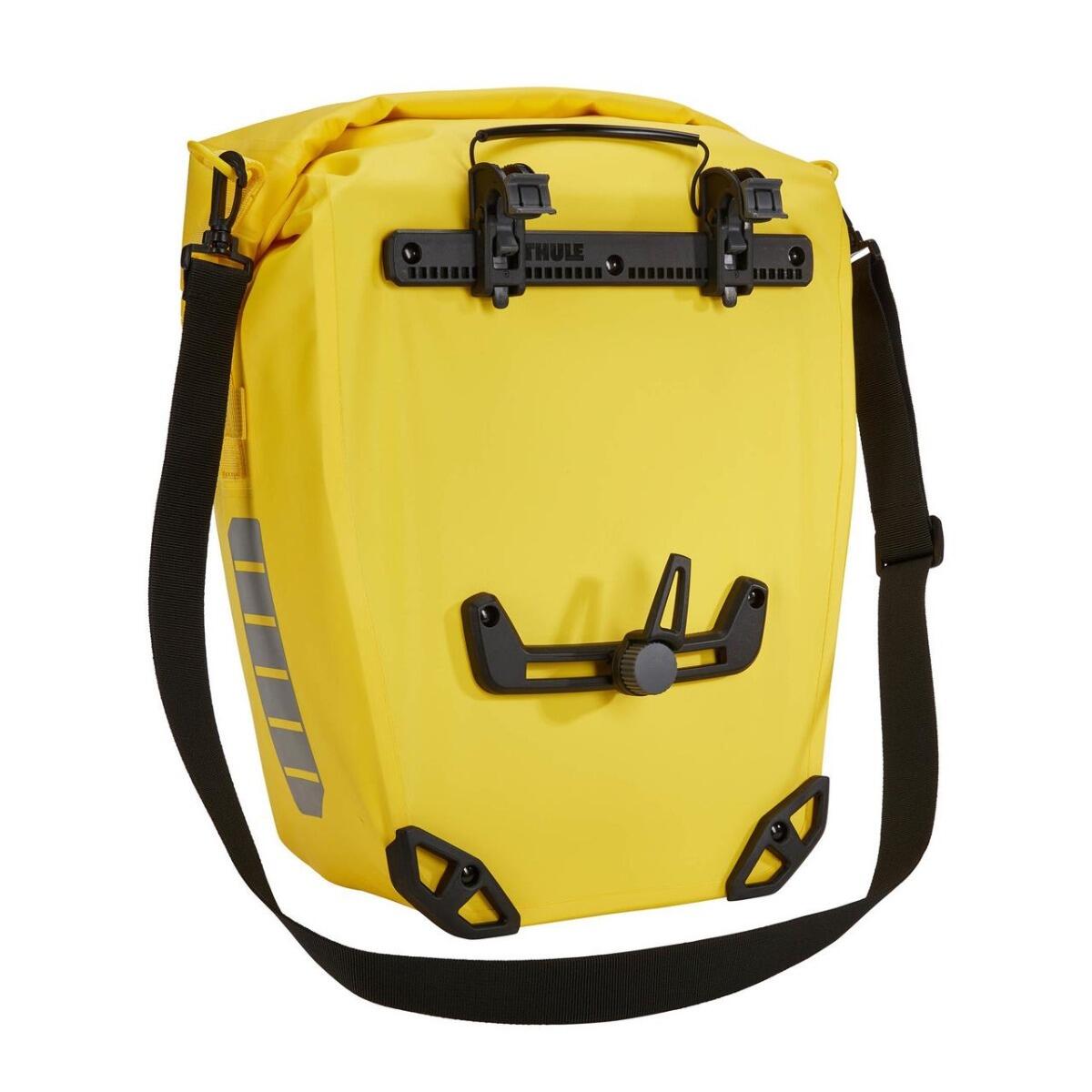 Set de 2 Genti pentru bicicleta, Thule, Shield Pannier, 25L, Galben