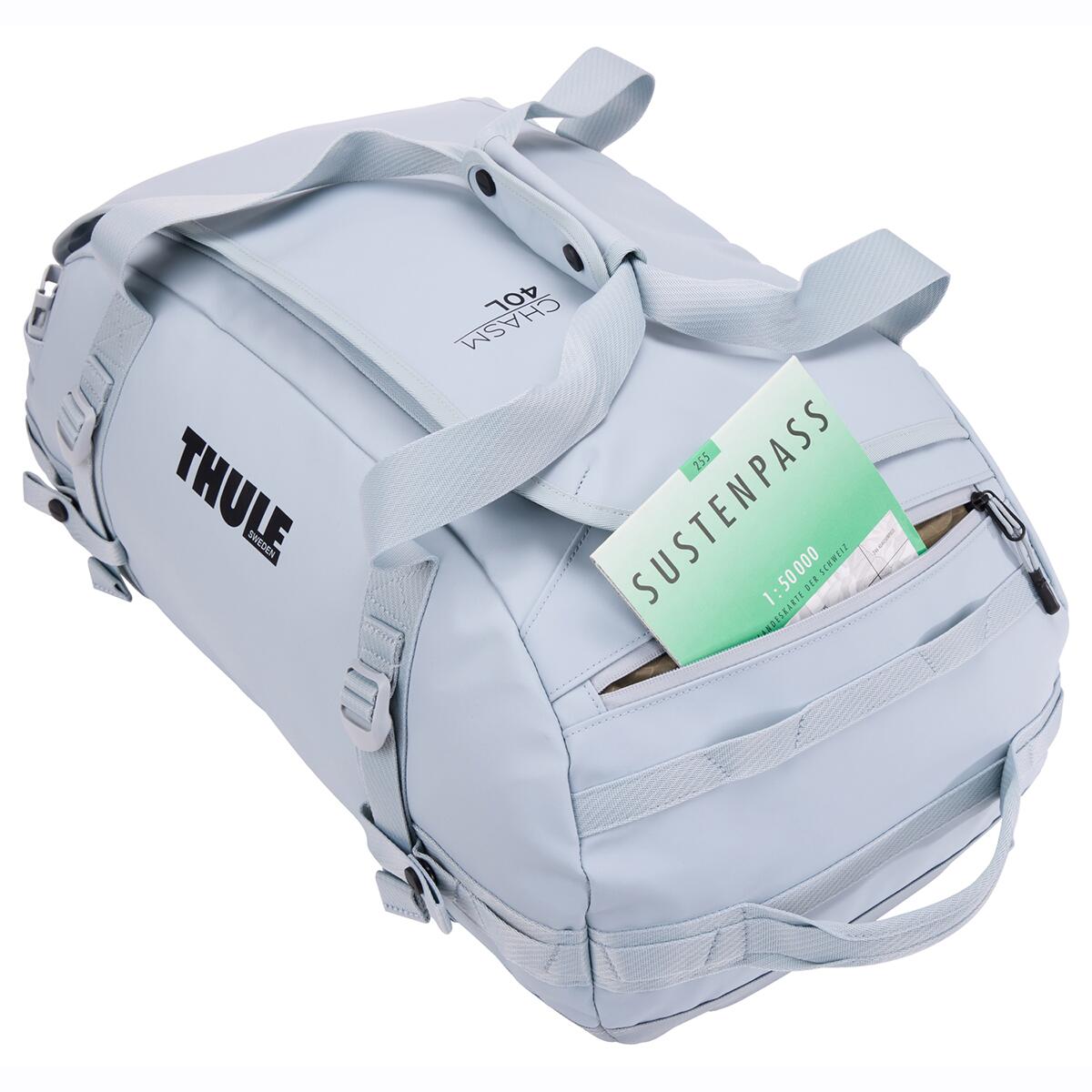 Geanta voiaj duffel, Thule, Chasm, 40L, Soft Blue