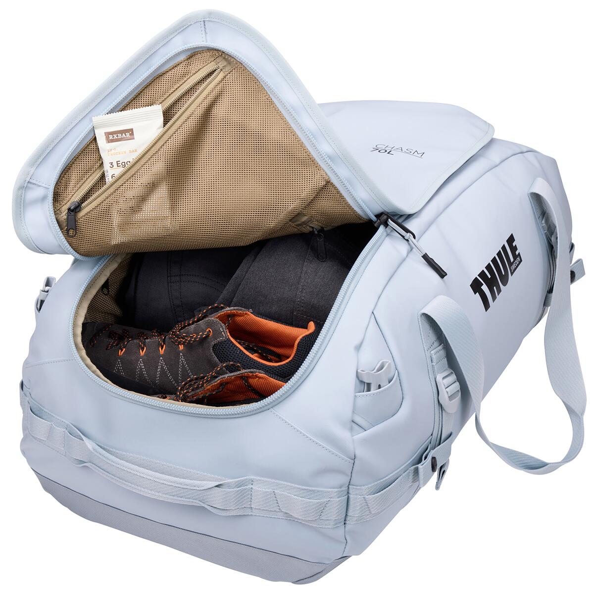 Geanta voiaj duffel, Thule, Chasm, 70L, Soft Blue