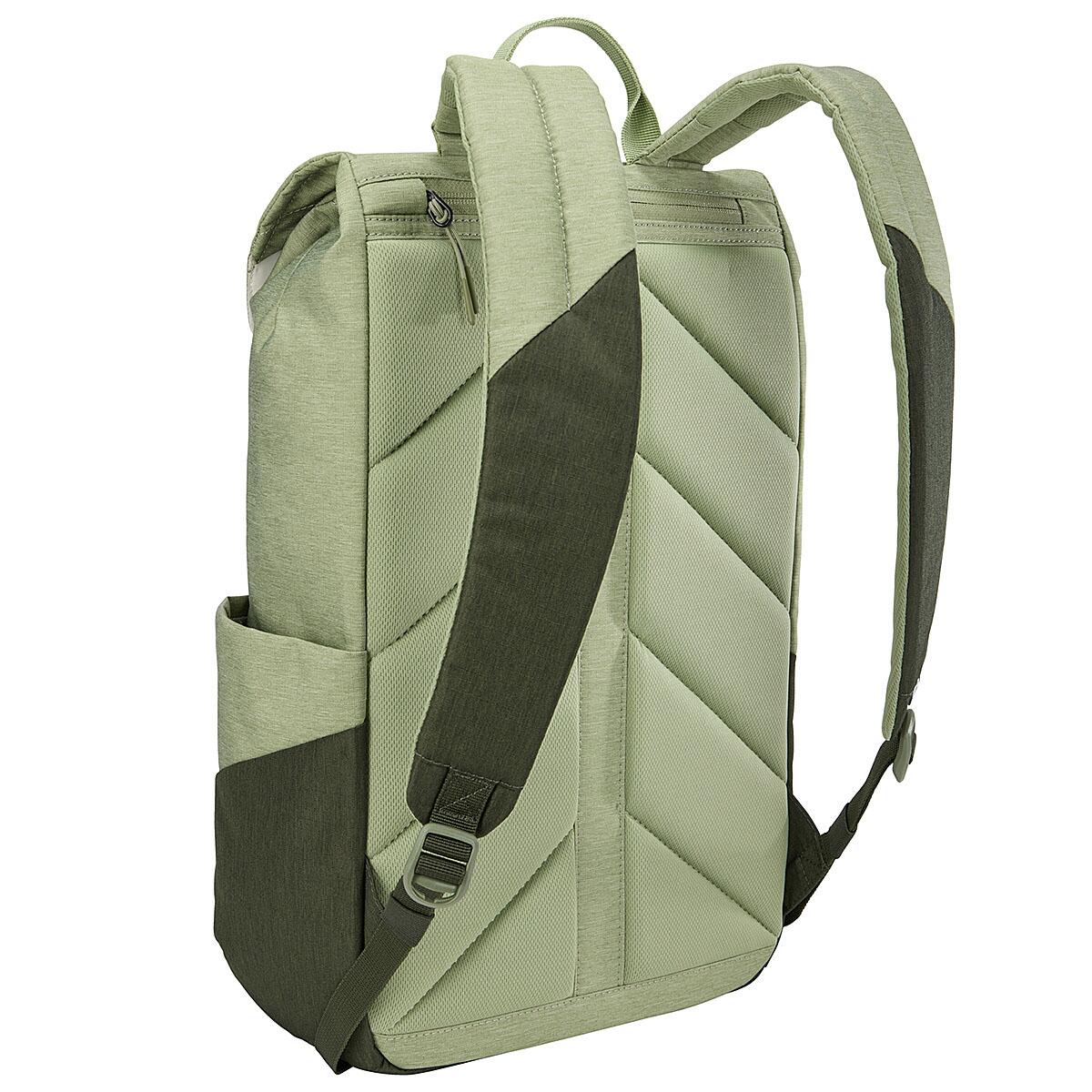 Rucsac urban cu compartiment laptop Thule Lithos 16L Quiet green