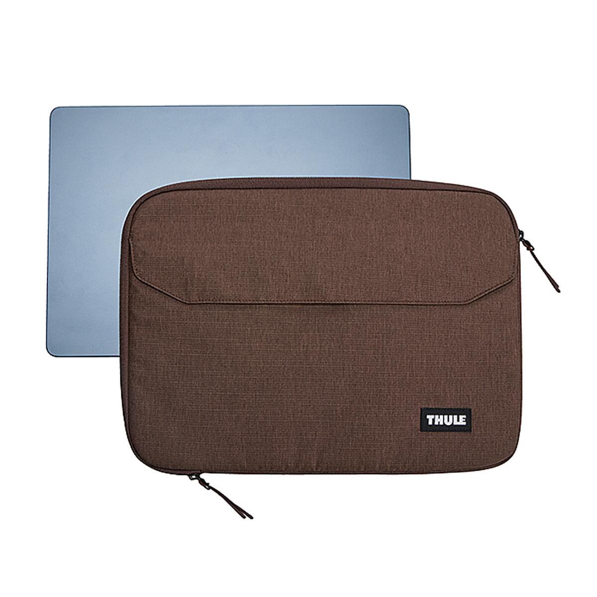 Husa laptop Thule Lithos Sleeve MacBook Air 15", Nuanced Brown