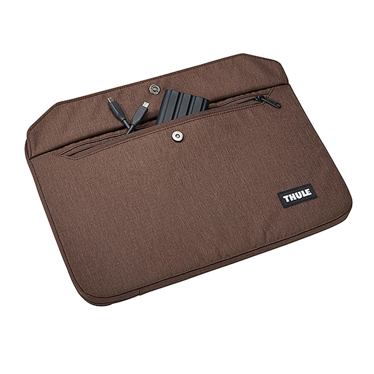 Husa laptop Thule Lithos Sleeve MacBook Air 15", Nuanced Brown