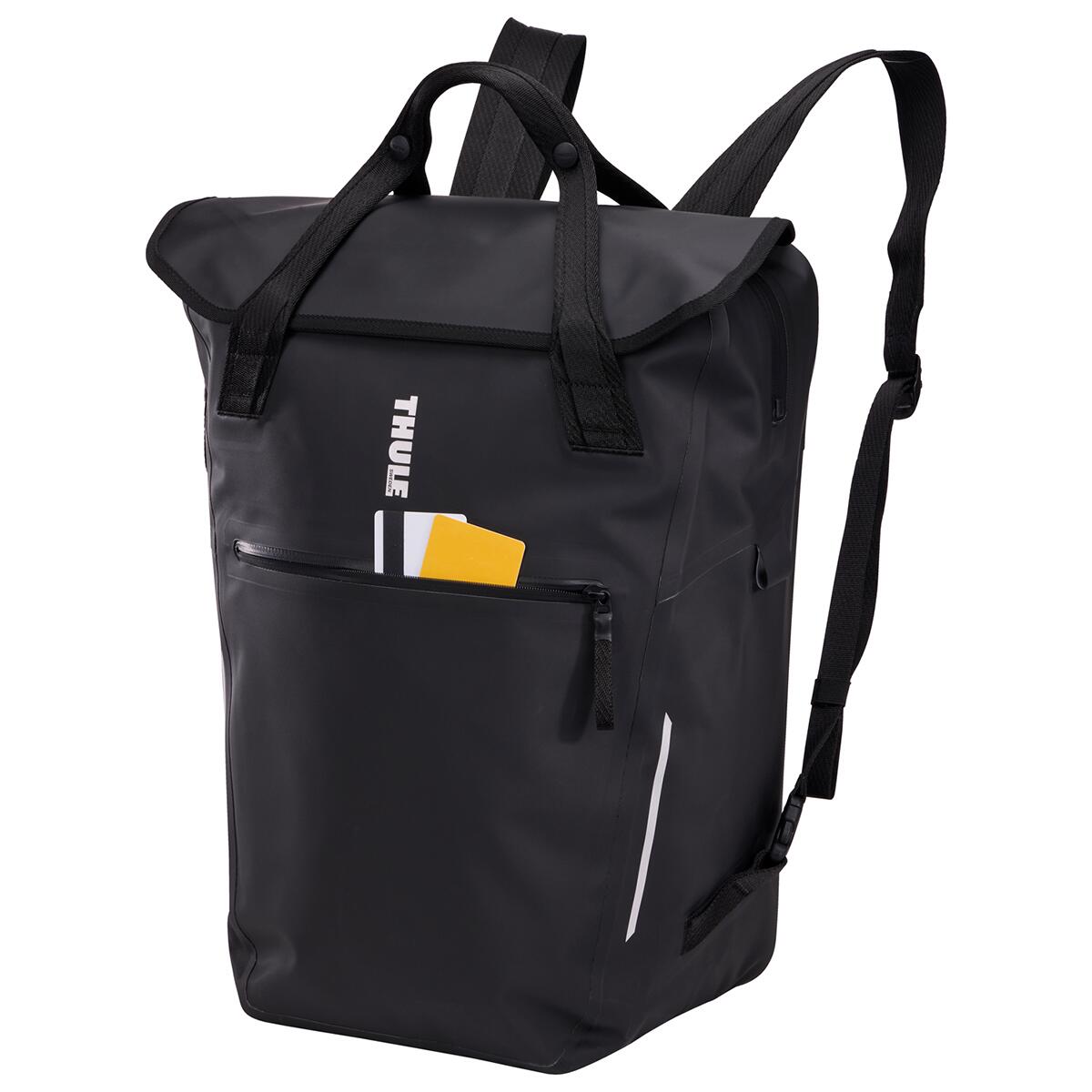 Geantă pentru bicicletă convertibilă în rucsac, Thule Shield, 23L, Black
