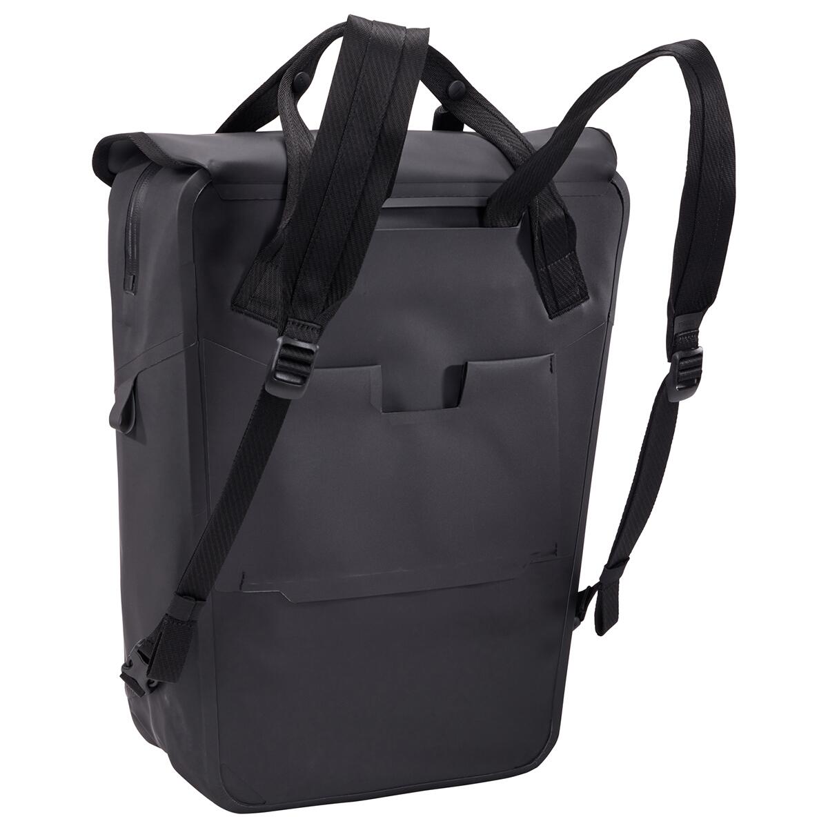 Geantă pentru bicicletă convertibilă în rucsac, Thule Shield, 23L, Black