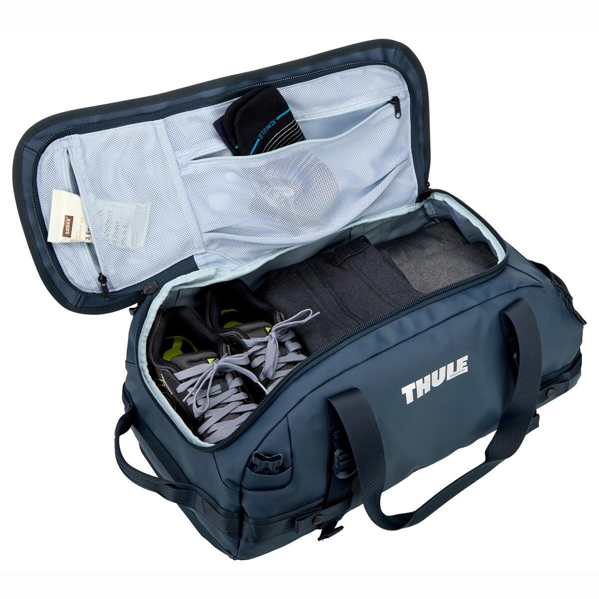 Geanta voiaj duffel, Thule, Chasm, 40L, Darkest Blue