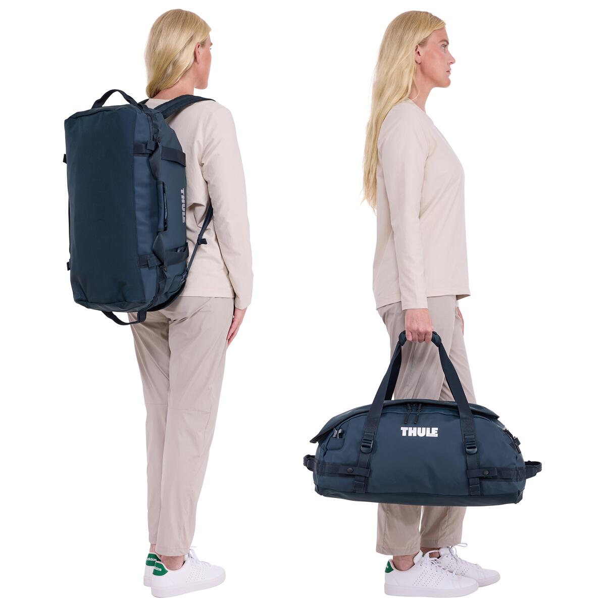 Geanta voiaj duffel Thule Chasm 40L Darkest Blue