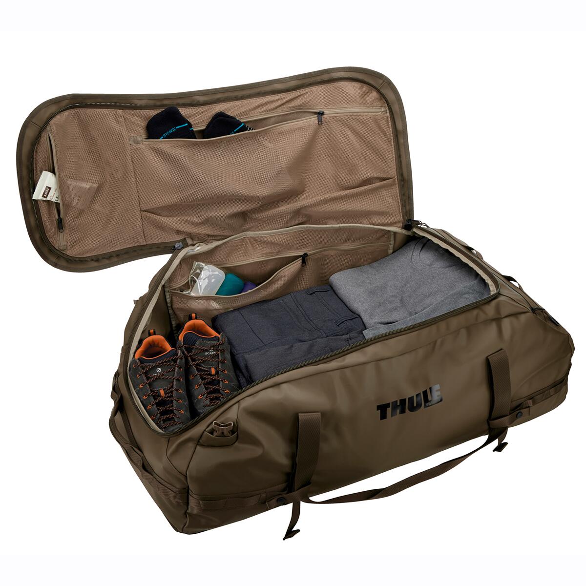 Geanta voiaj duffel, Thule, Chasm, 130L, Deep Khaki