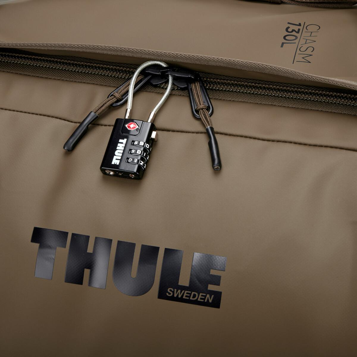 Geanta voiaj duffel, Thule, Chasm, 130L, Deep Khaki