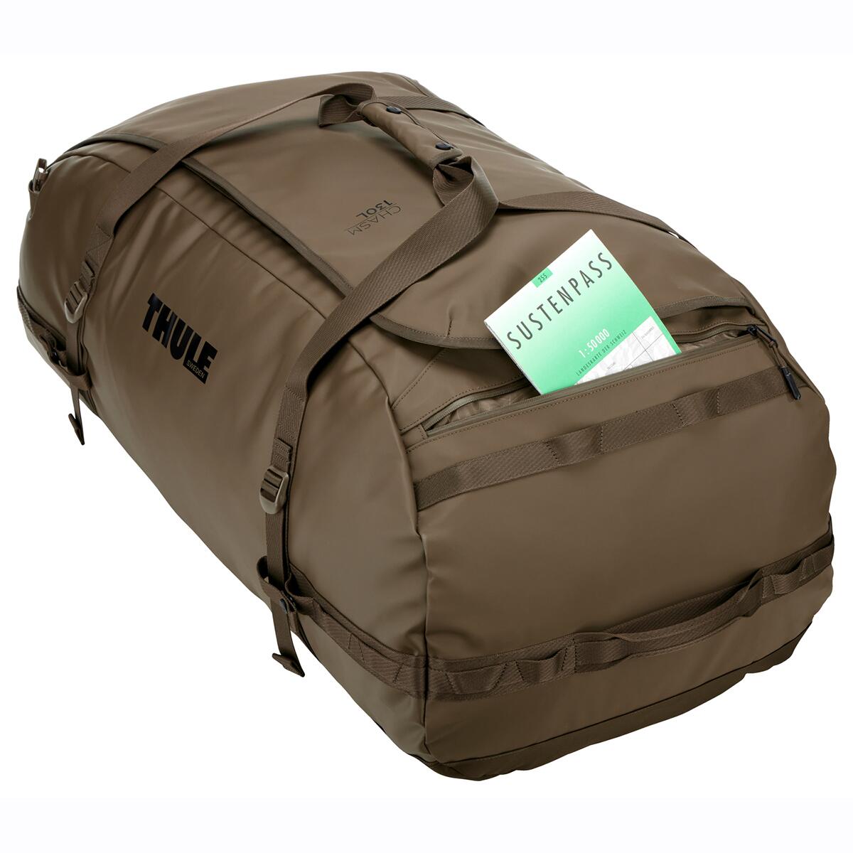 Geanta voiaj duffel, Thule, Chasm, 130L, Deep Khaki