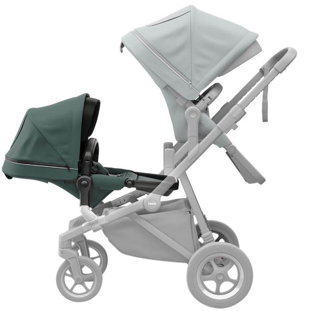 Accesoriu Thule Sleek Sibling Seat - Scaun suplimentar pentru Thule Sleek Mallard Green