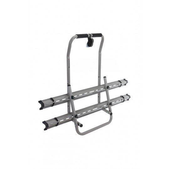 Suport bicicleta Peruzzo Stelvio 375/A 4X4 ALU cu prindere pe roata de rezerva pentru 2 biciclete