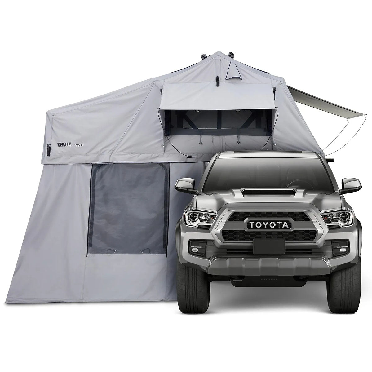 Cort auto cu prindere pe plafon, Thule, Autana, 4 persoane, cu anexa inclusa, Haze Gray