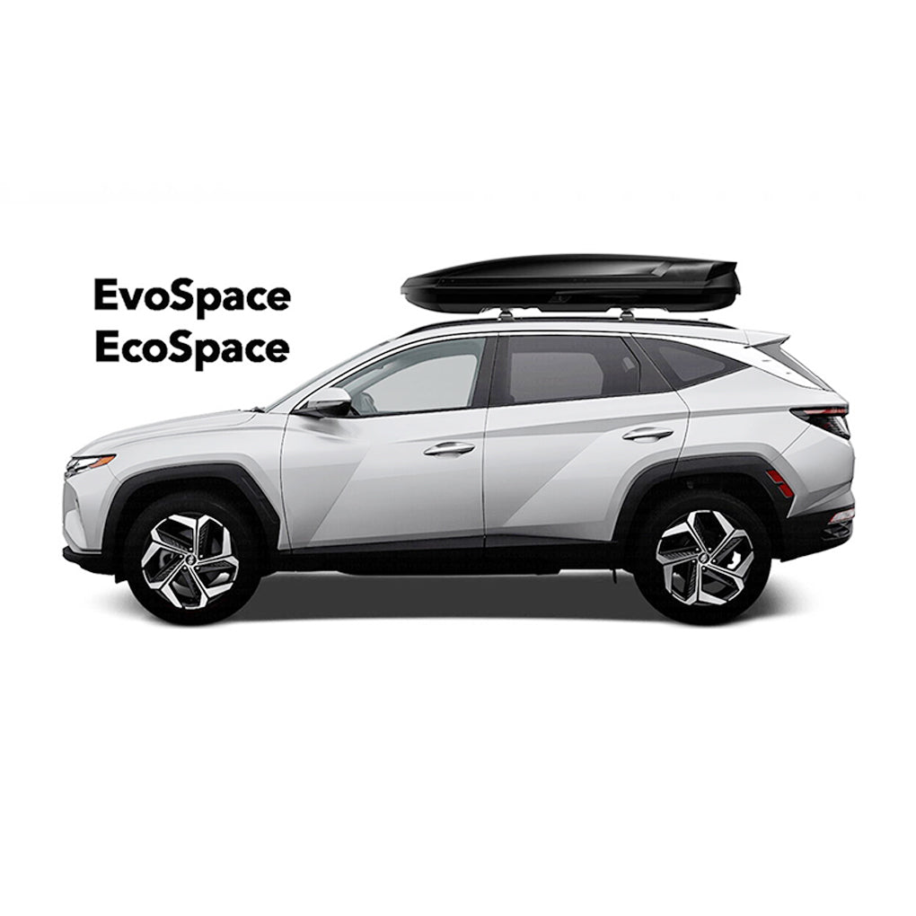 Cutie portbagaj Aleo EcoSpace HX, Black Matte