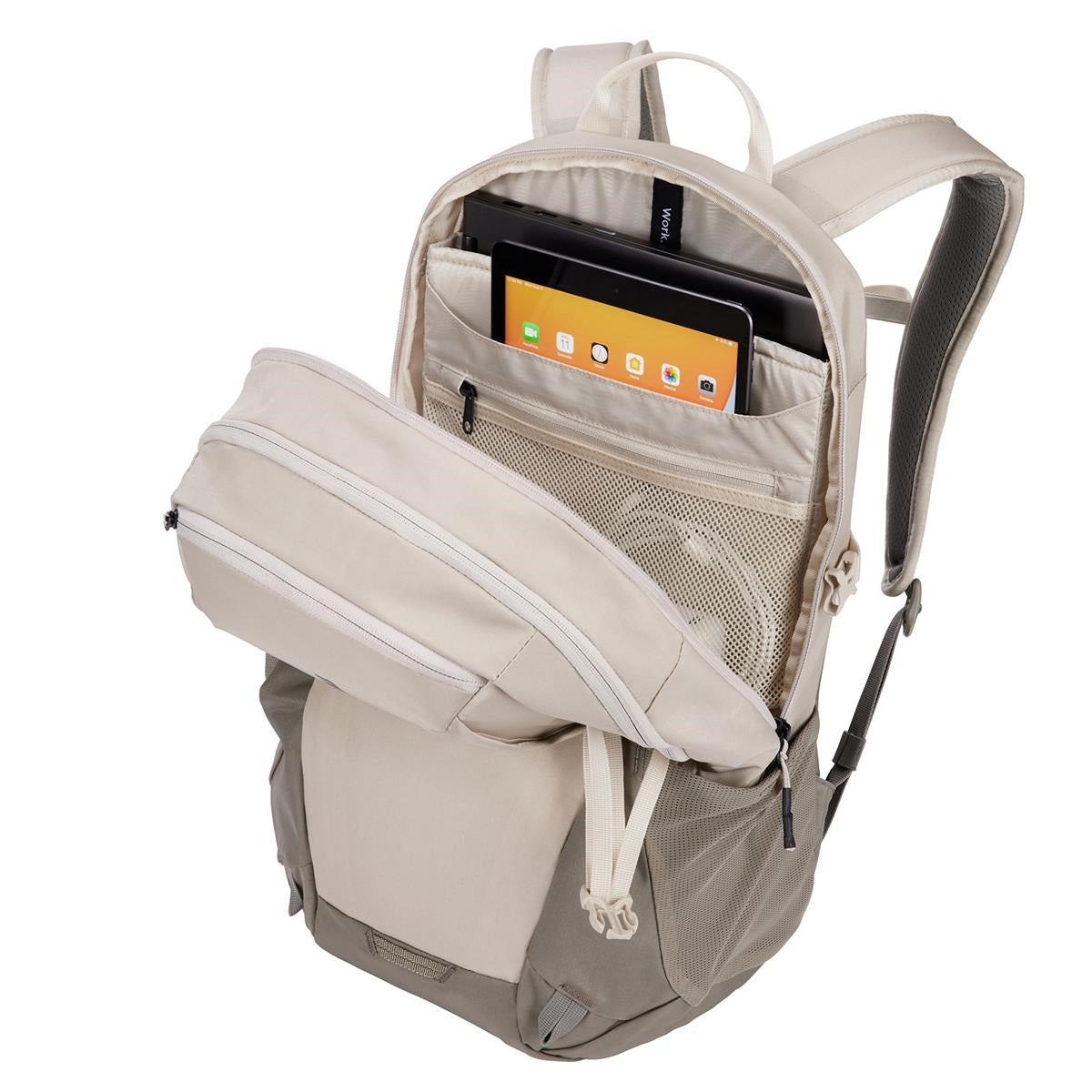 Rucsac urban cu compartiment laptop, Thule, EnRoute, 23L, Pelican Gray/Vetiver Gray