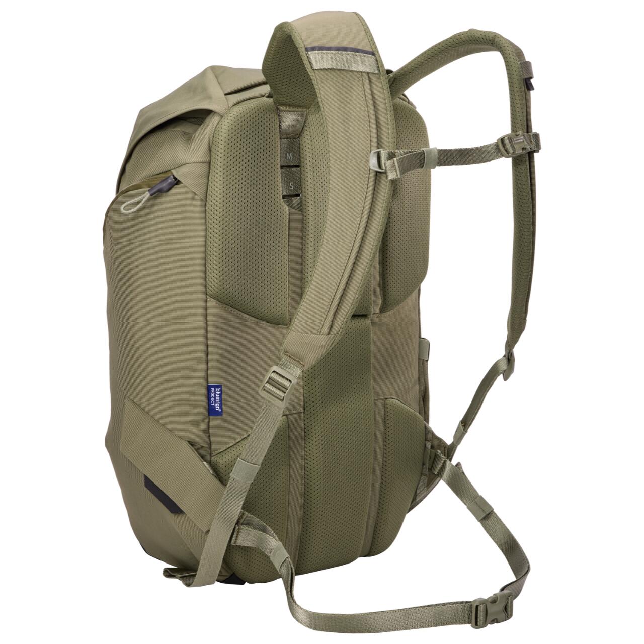 Rucsac urban cu compartiment laptop, Thule, Paramount Commuter, 28L, Soft Green