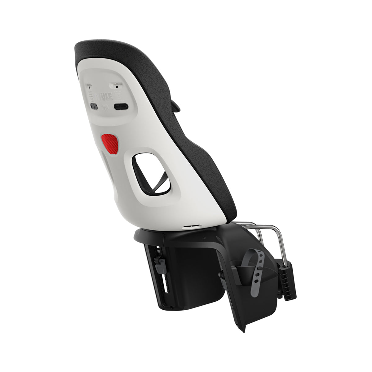Scaun pentru copii, cu montare pe bicicleta in spate - Thule Yepp Nexxt 2 Maxi Frame mounted, Snow White