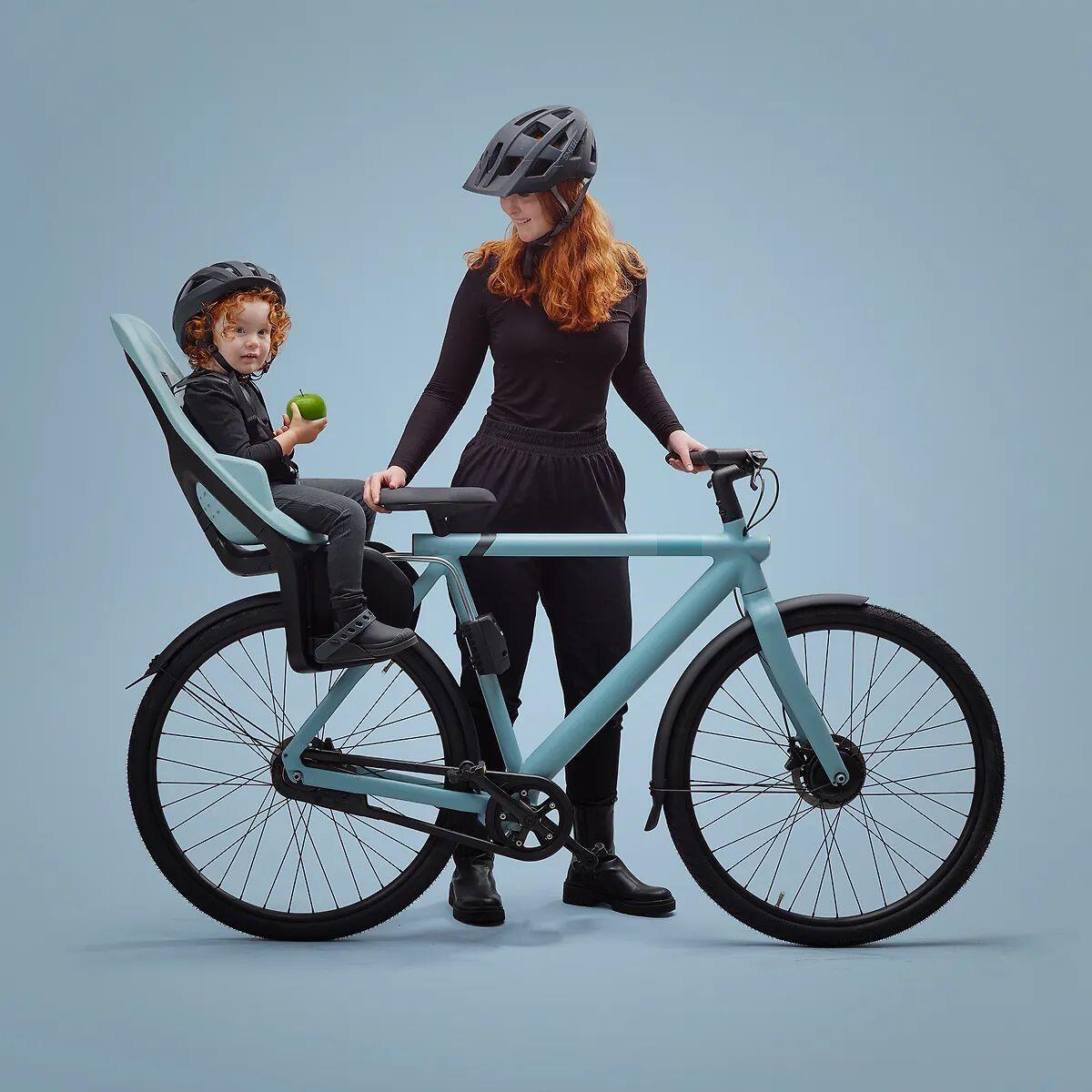 Scaun pentru copii, cu montare pe bicicleta in spate - Thule Yepp 2 Maxi Frame mounted, Agave