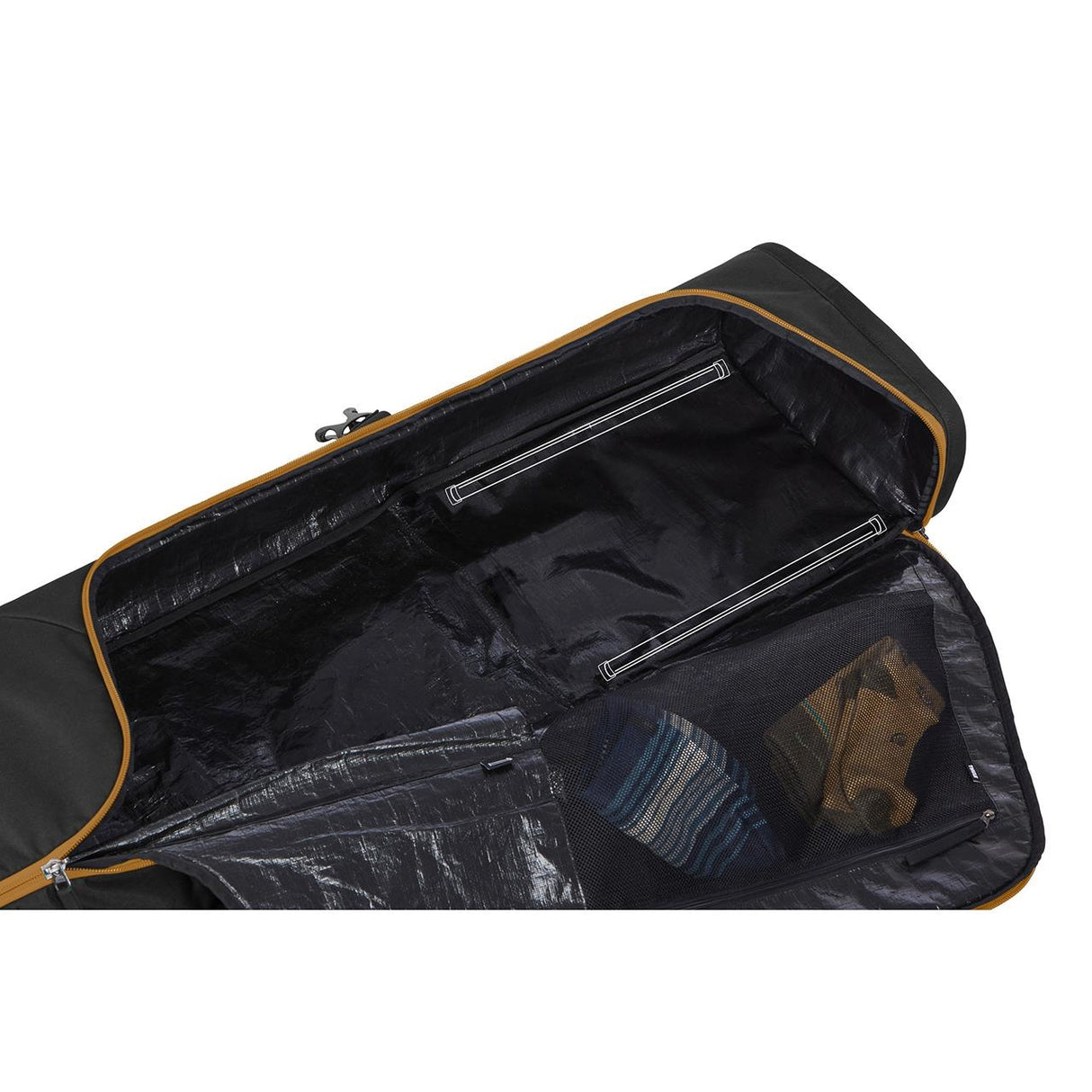 Geanta snowboard, Thule, RoundTrip Snowboard Roller, 165 cm, Negru
