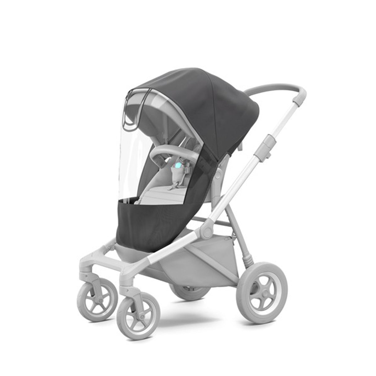 Accesoriu Thule Sleek Sibling Seat - Scaun suplimentar pentru Thule Sleek Energy Red