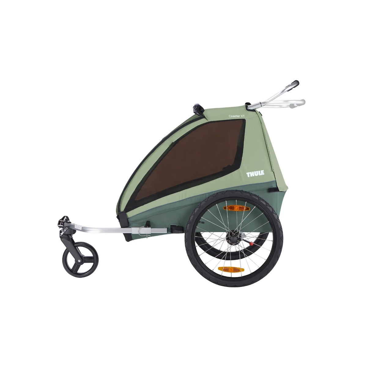 Carucior Chariot Thule Coaster XT Basil Green