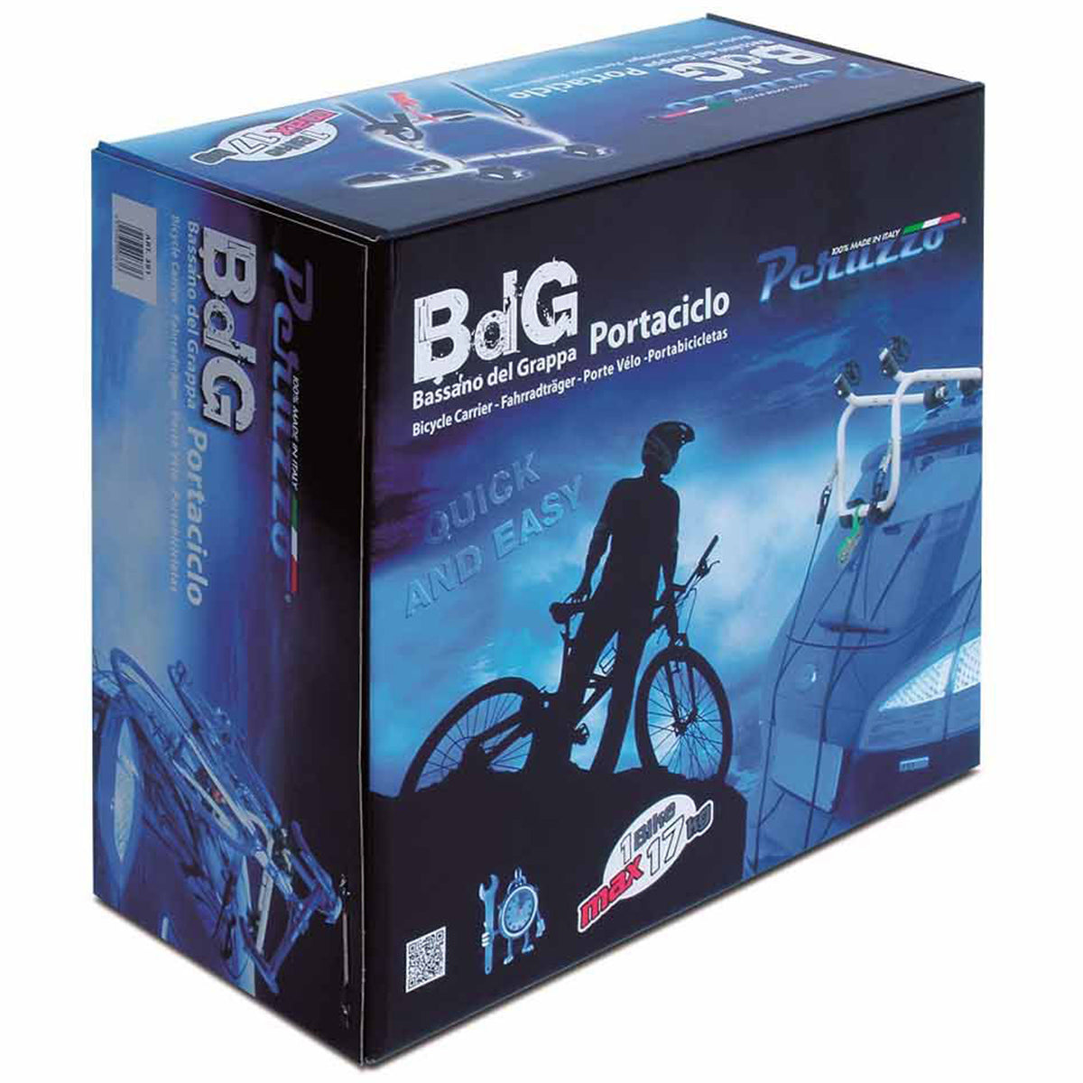 Suport bicicleta Peruzzo BdG 381 cu prindere pe haion pentru 1 bicicleta