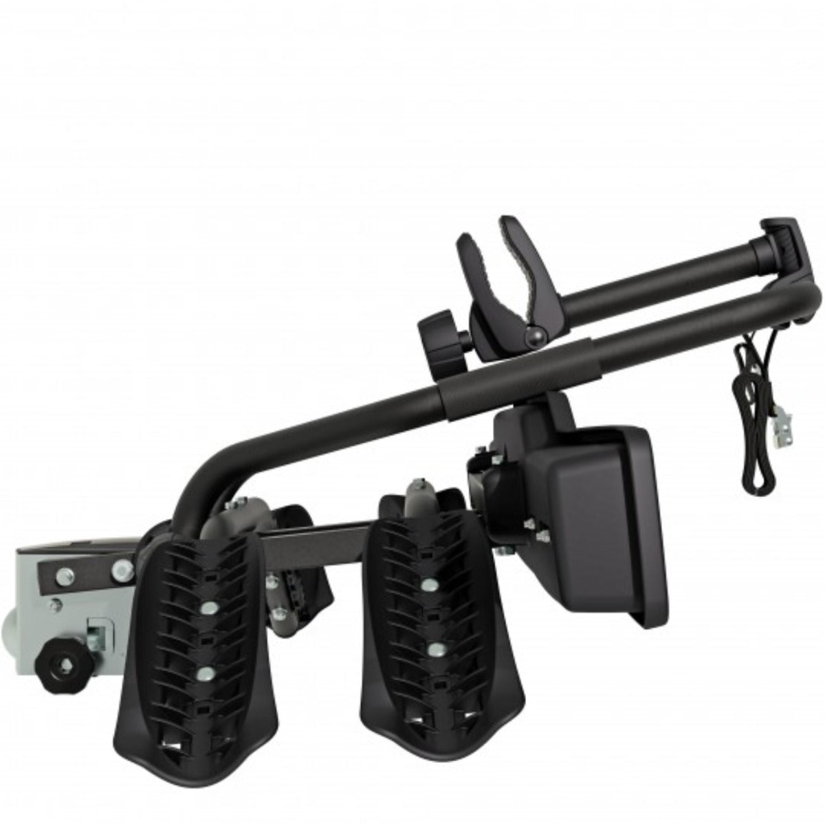 Suport 2 biciclete Peruzzo Siena 669N cu prindere pe carligul de remorcare, Negru
