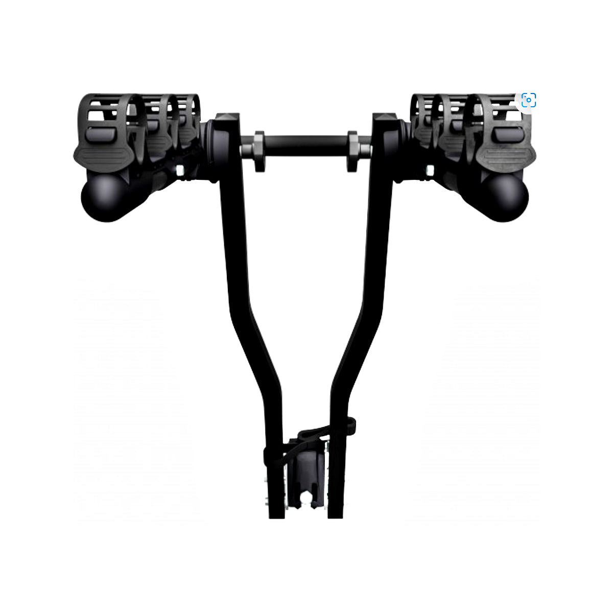 Suport 3 biciclete Peruzzo Arezzo 667/3N cu prindere pe carligul de remorcare, Negru