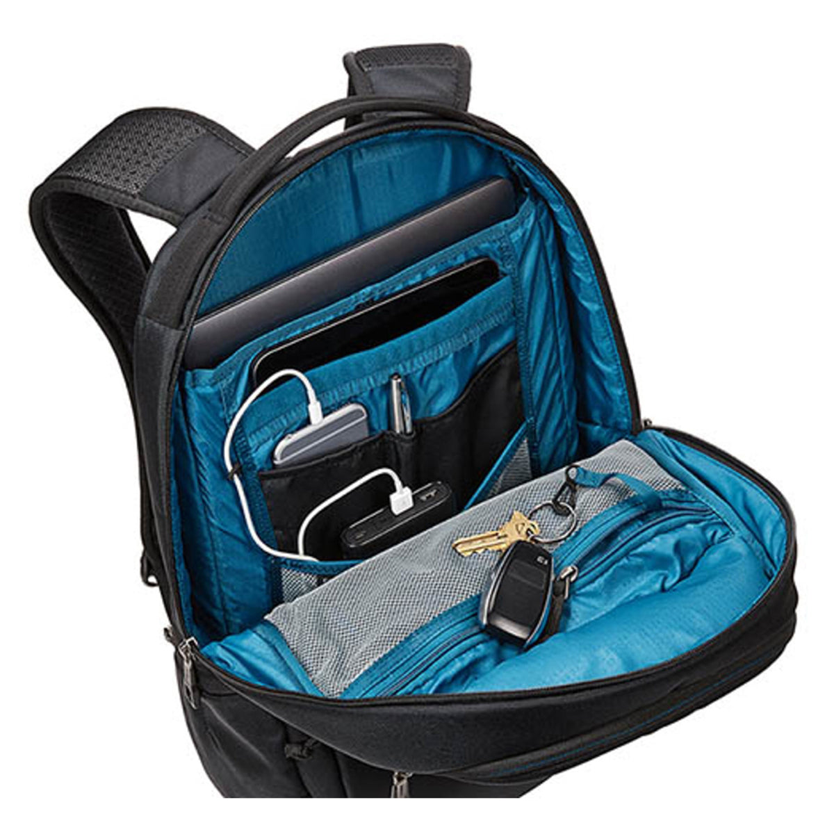 Rucsac urban cu compartiment laptop, Thule, Subterra, 23L, Black