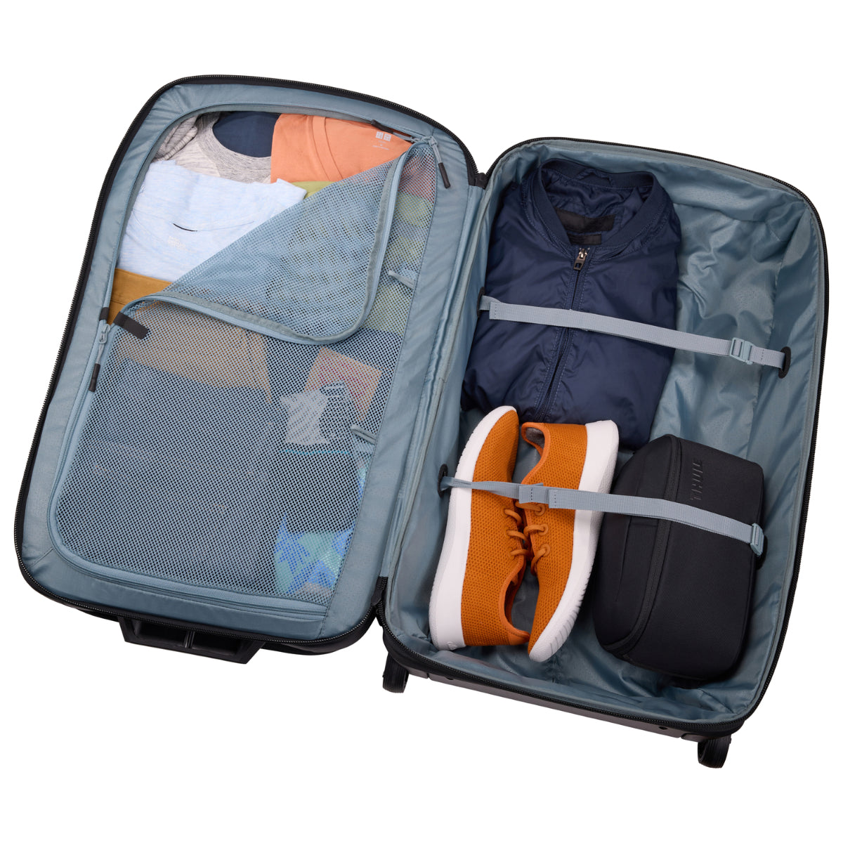 Geanta voiaj, Thule, Subterra Wheeled Duffel, 70 cm, 90L, Negru