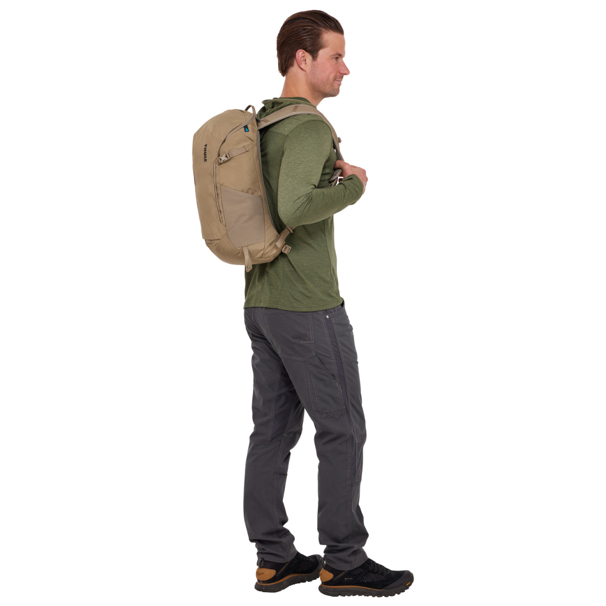 Rucsac cu husa protectie Thule AllTrail 18L, Faded Khaki
