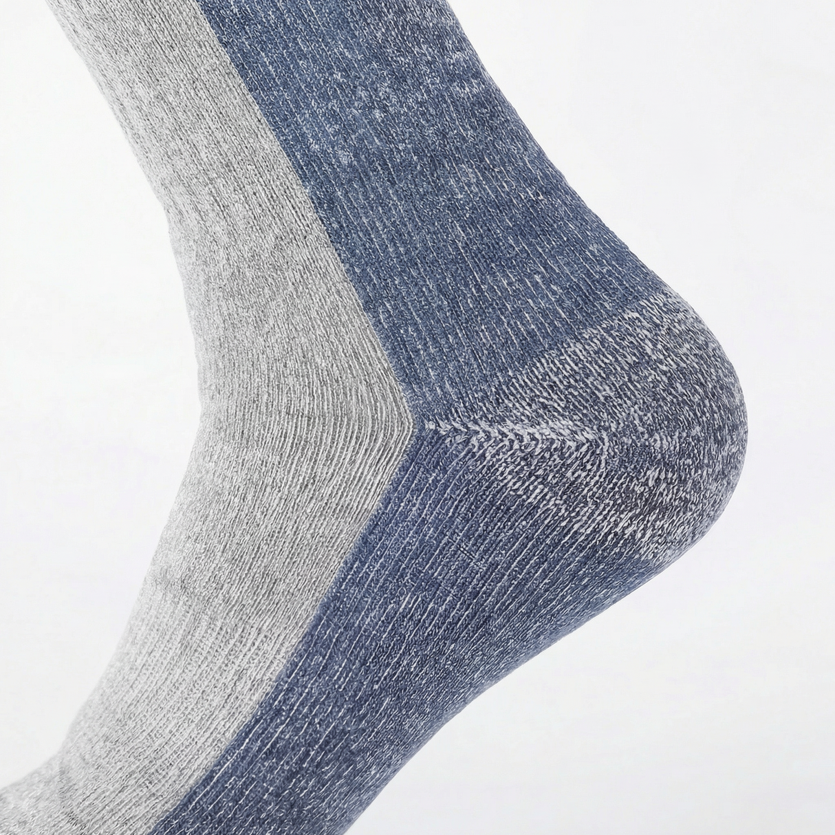 Sosete Hiking din Lana Merino 74.4% – Termoreglare Naturala, Respirabile, Anti-Miros, Intarite cu Nylon, Unisex, Verde,maime M (35 - 38)