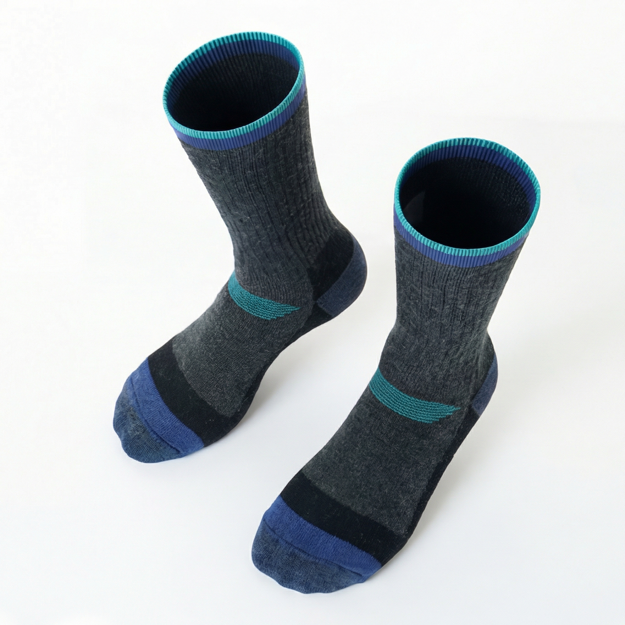 Sosete Tricotate din Lana Merino - Confort Termic pentru Sezonul Rece, flausate pe interior