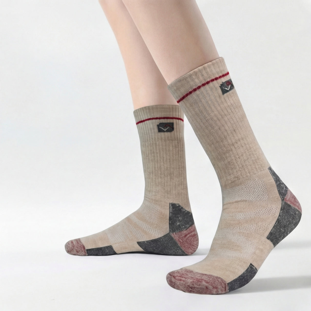 Șosete Termice pentru Ski si Drumetii, 92% Lana Merino, Groase, Respirabile și Uscare Rapidă, Unisex