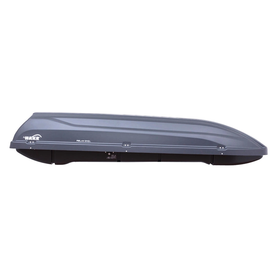 Cutie portbagaj Hakr, RELAX 310, Gri, volum 300L, lungime 205 cm