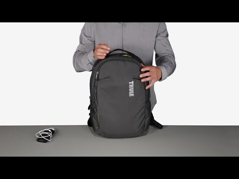 Rucsac urban cu compartiment laptop, Thule, Subterra, 23L, Black