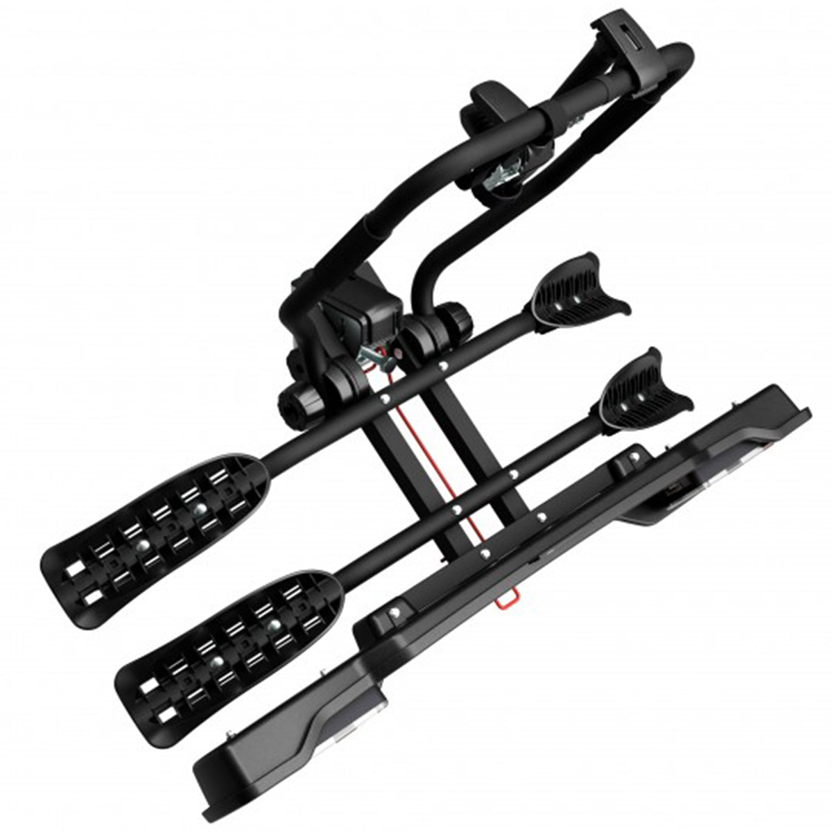 Suport 2 biciclete Peruzzo Siena 668N cu prindere pe carligul de remorcare, Negru