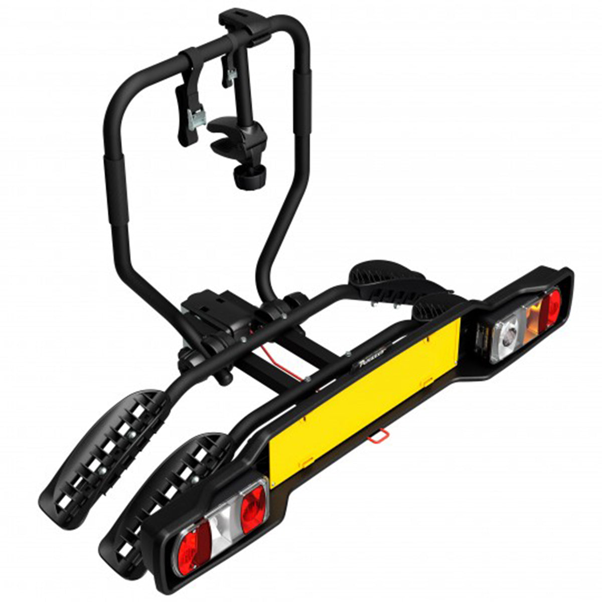 Suport 2 biciclete Peruzzo Siena 668N cu prindere pe carligul de remorcare, Negru